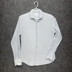 Xacus Active Shirt Tailor Fit button up shirt long sleeve men's size 17.5 44